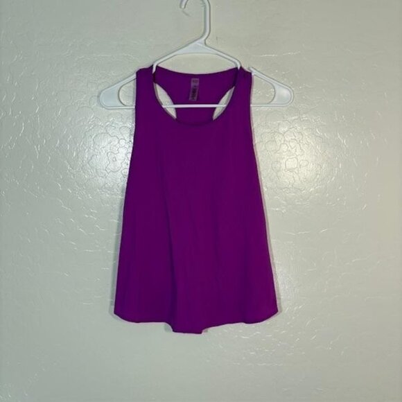 Beyond Yoga Tank Top Womens Small Purple Racerback Athletic Workout Made in USA - Picture 1 of 7